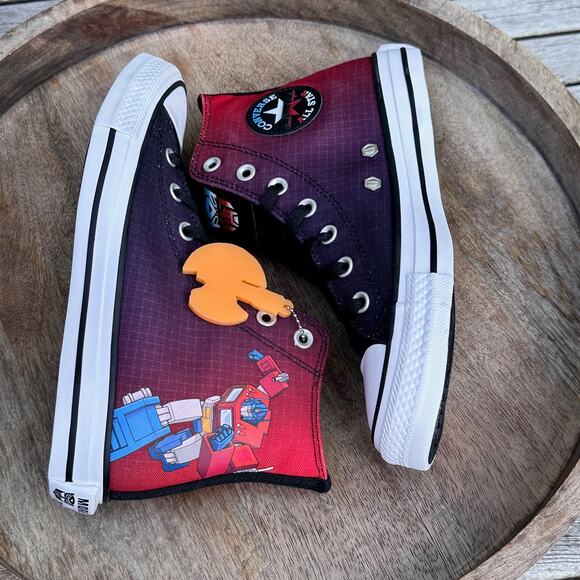 Converse x Transformers Chuck Taylor All Star High Mens Size 6 Autobots A11659C - Picture 10 of 12